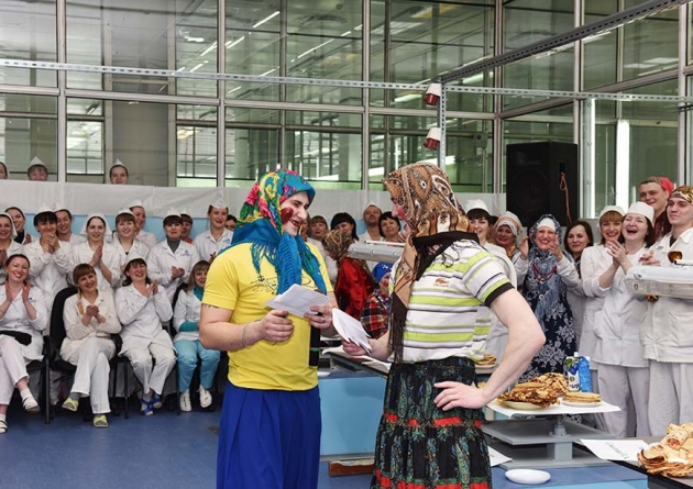 Конкурс блинов на АПЗ