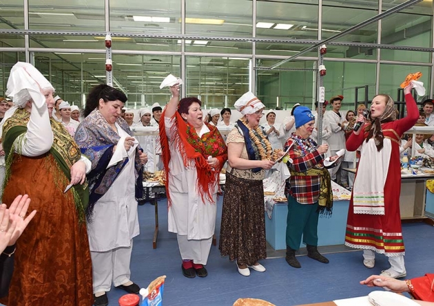Конкурс блинов на АПЗ