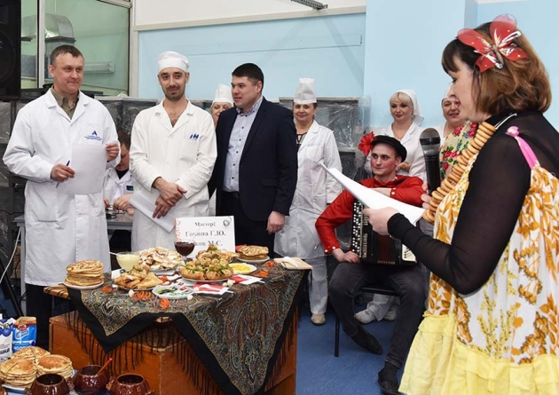 Конкурс блинов на АПЗ