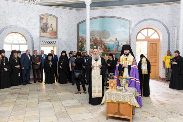 В трапезной Сергиевского подворья