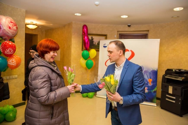 Празднование 8 марта в холдинге «Социум»