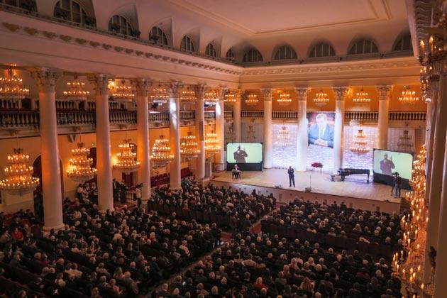 В Колонном зале Дома Союзов прошёл вечер, посвящённый 70-летию со дня рождения Геннадия Селезнёва