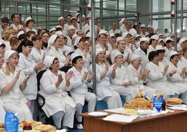 Конкурс блинов на АПЗ