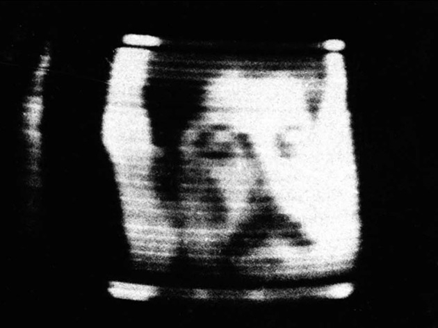 Один из образцов первых телевизионных изображений