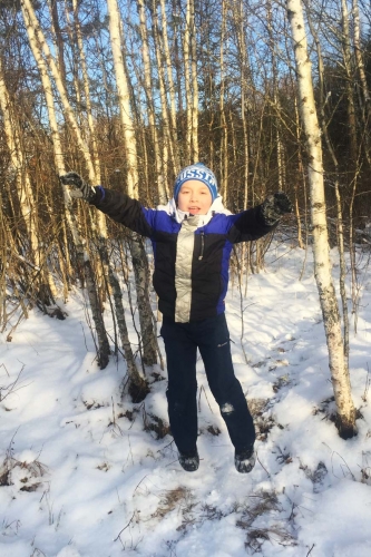 Ура! Снег!