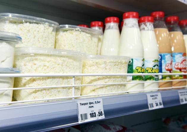 На полках магазина «Хиринские продукты» представлена вся линейка продуктов повседневного спроса