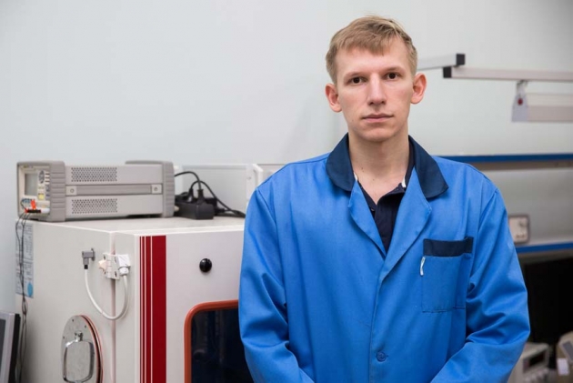 Александр Переплётчиков, ведущий инженер, оператор поворотной установки