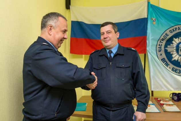 Награждение сотрудников ООО ЧОП «ВПК-Безопасность» в честь 20-летия компании