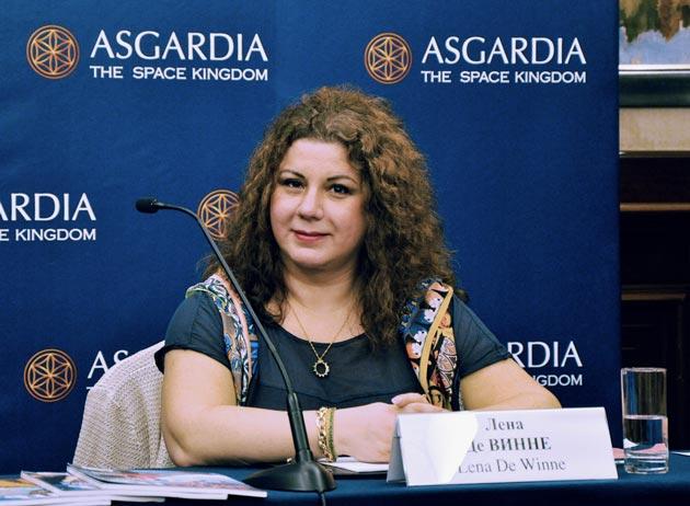 На пресс-конференции, посвященной году становления Асгардии
