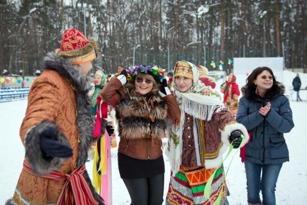 Праздник Масленицы в Покровском-Стрешневе