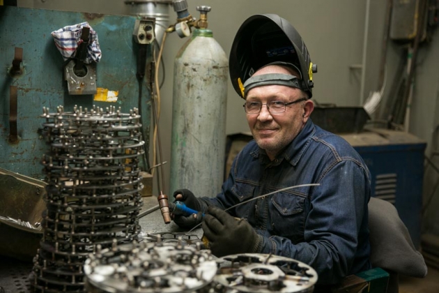 Михаил Николаевич Кузнецов, электрогазосварщик (V разряд). ЦМО