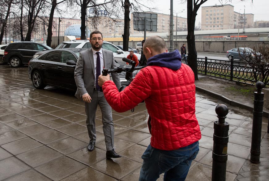 В кадре - Руслан Ашурбейли, генеральный директор АО «Социум-А»