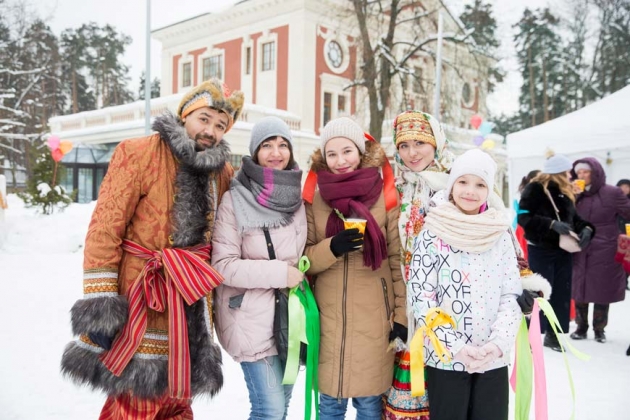 Праздник Масленицы в Покровском-Стрешневе