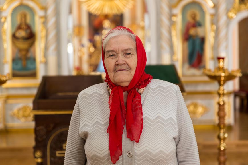 Клавдия Бодрова, прихожанка храма в Честь Усекновения Честной Главы Иоанна Предтечи