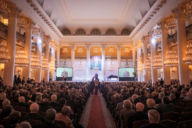 В Колонном зале Дома Союзов прошел вечер, посвященный 70-летию со дня рождения Геннадия Селезнёва
