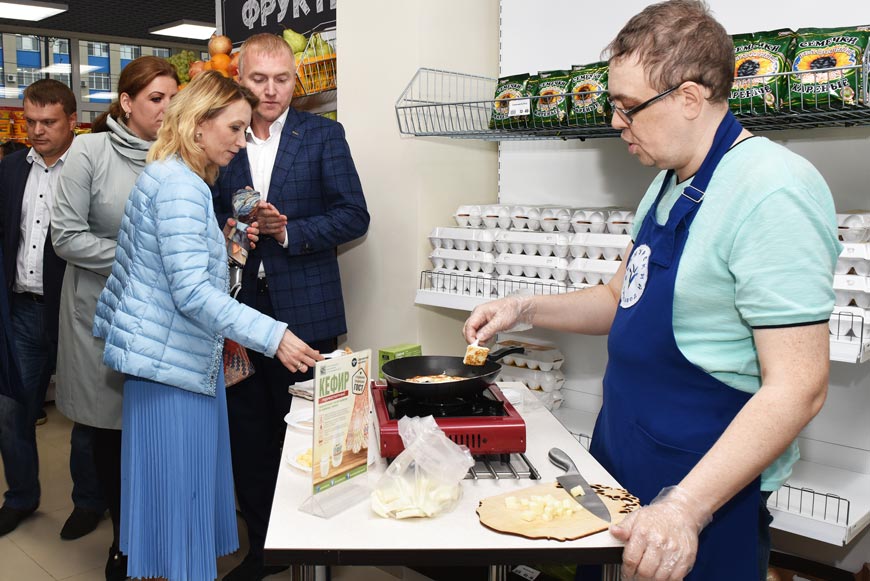 Дегустация в магазине «Хиринские продукты» 