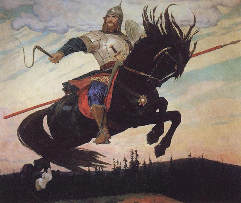 «Богатырский скок». Виктор Васнецов